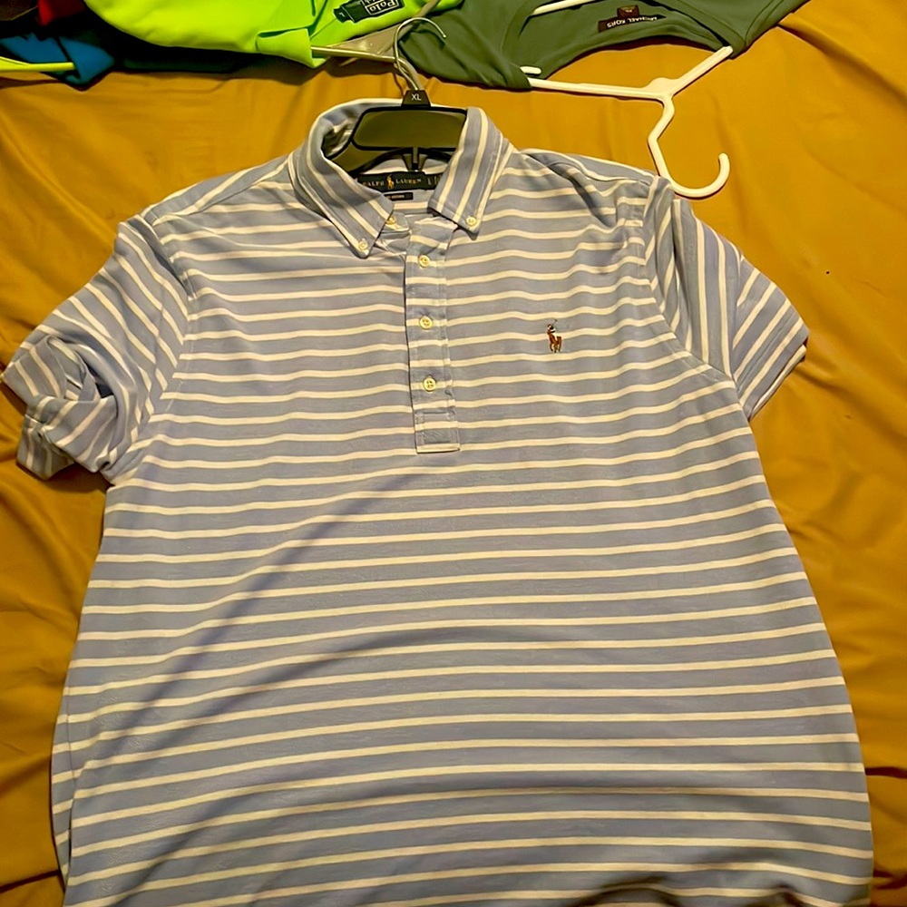 Ralph Lauren color horse knit oxford